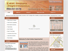 Tablet Screenshot of eastindiansupermarket.ca